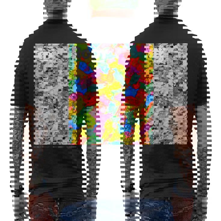 ロディ ロディがいっぱいフォトt メンズTシャツ バックプリント