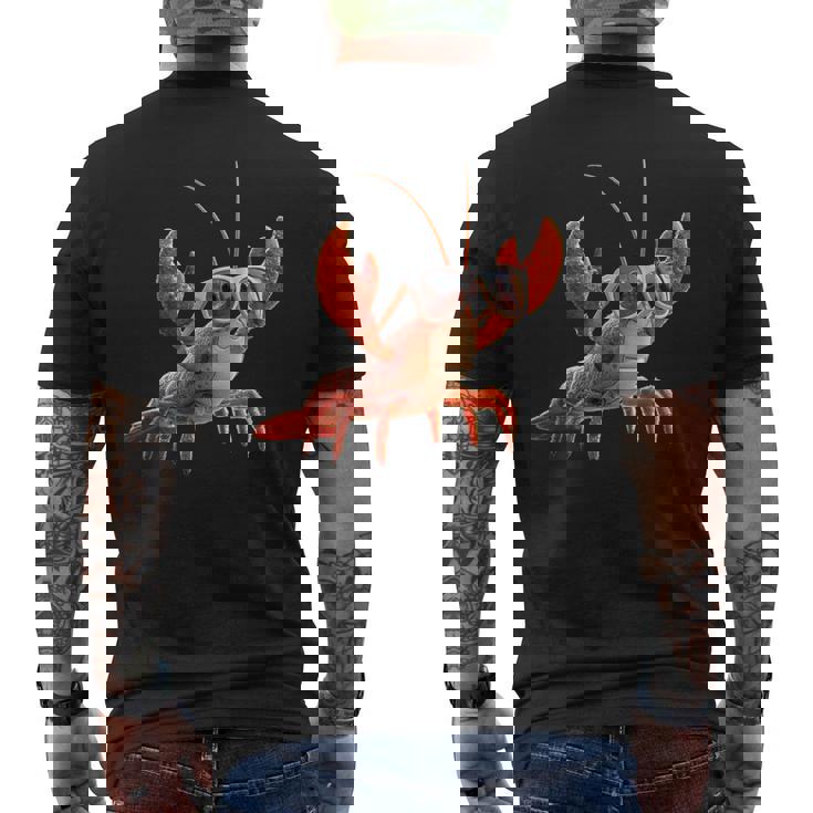 ロブスター 甲殻類 大型カニ ロブスター スイートロブスター メンズTシャツ バックプリント