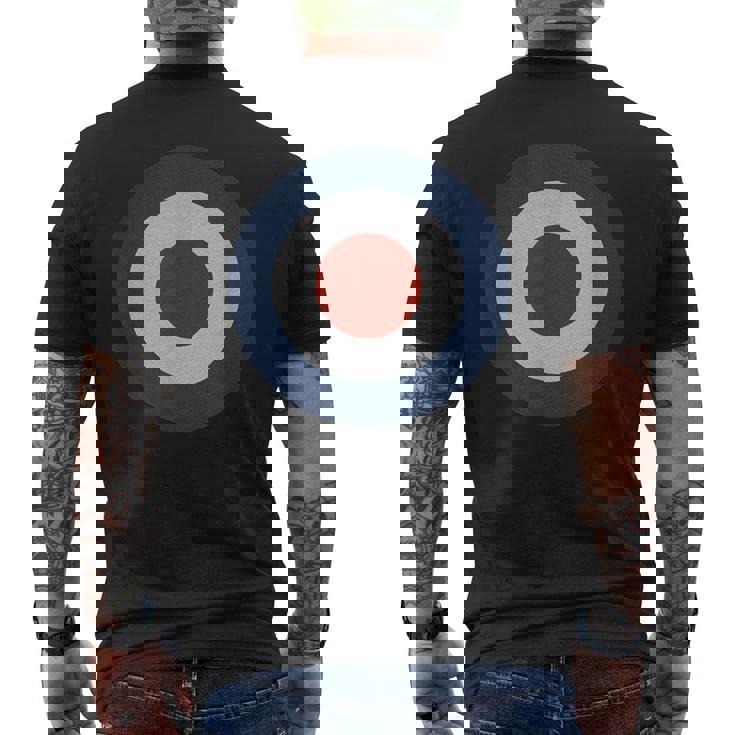 ロンドン イギリス ロック パンク モッズ ターゲット メンズ ミリタリー 空軍 かっこいい アーミー Army Uk メンズTシャツ バックプリント