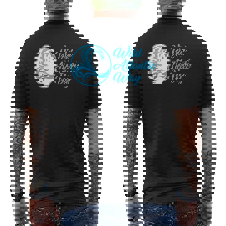 ワイルドアトランティックウェイ ホリデー アイルランド モーターホーム コテージホテル メンズTシャツ バックプリント