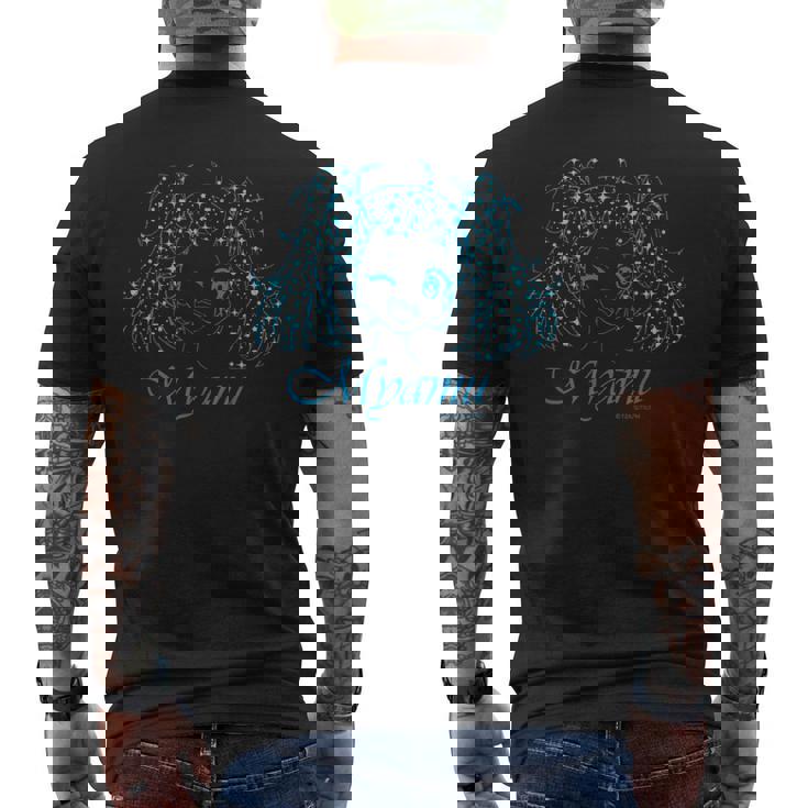 ワッチャプリマジ！ フェイスシリーズ みゃむ メンズTシャツ バックプリント