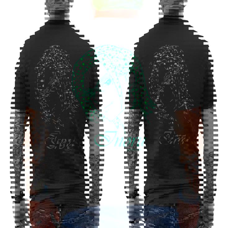 ワッチャプリマジ！ フェイスシリーズ 祈瑠 メンズTシャツ バックプリント