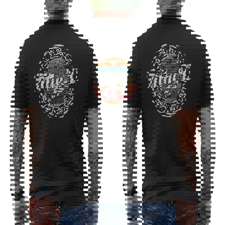 ヴィンテージ 1930 誕生日スタンプ 95歳の誕生日プレゼント 95歳 メンズTシャツ バックプリント