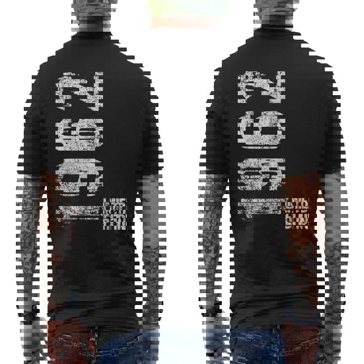 ヴィンテージ 1962年限定版 63歳 63歳の誕生日 メンズTシャツ バックプリント