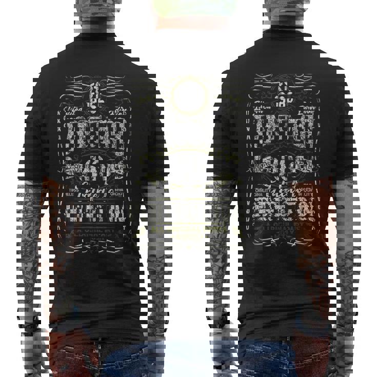 ヴィンテージ 1966年限定版 60歳 還暦 メンズTシャツ バックプリント