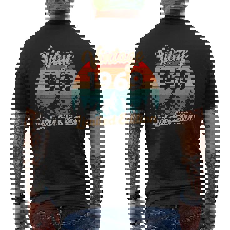 ヴィンテージ 1969年生まれ限定版 男女 誕生日 メンズTシャツ バックプリント