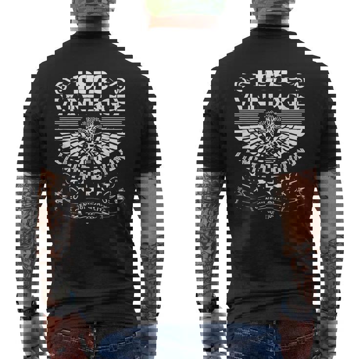 ヴィンテージ 1973 メンズ 限定版 Bday 1973 Birthday メンズTシャツ バックプリント