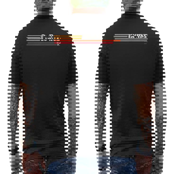 ヴィンテージ 1980年代グラフィックスタイル ピコ・リベラ カリフォルニア メンズTシャツ バックプリント