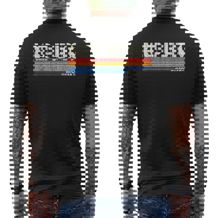 ヴィンテージ 70年代80年代スタイル レッドウィングmn メンズTシャツ バックプリント