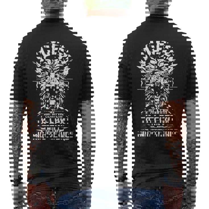 ヴィンテージ Bjj ライオン ブラジリアン柔術 Bjj メンズTシャツ バックプリント