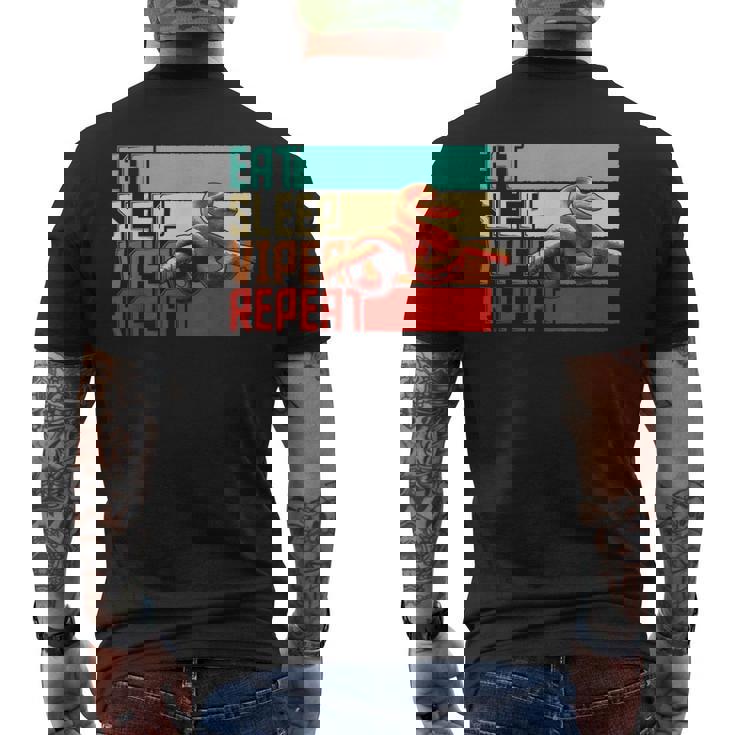 ヴィンテージ Eatleep Repeatiper メンズTシャツ バックプリント