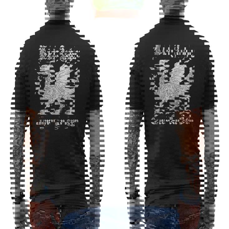 ヴィンテージ ウェールズ ラグビー シャツ ギフト メンズTシャツ バックプリント