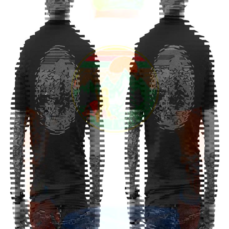 ヴィンテージ キャンプ I Hate People 面白いキャンプギフト メンズTシャツ バックプリント