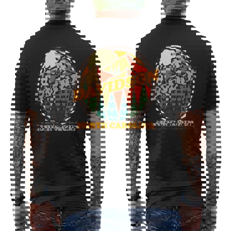 ヴィンテージ ハーレーダビッドソン ノースカロライナマウンテン ハイキングプリント メンズTシャツ バックプリント