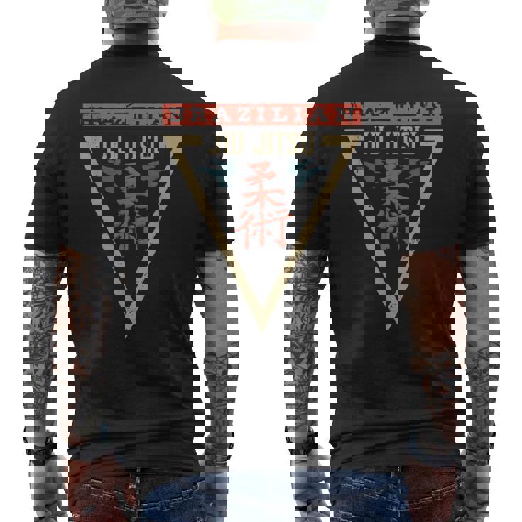 ヴィンテージ ブラジリアン柔術 メンズTシャツ バックプリント