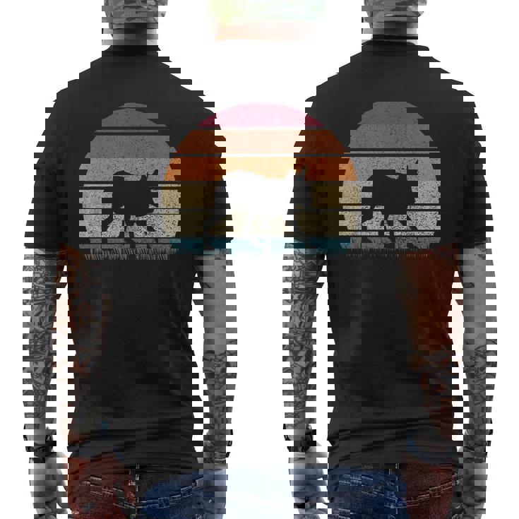 ヴィンテージ レトロ サンセット パタゴニア マーラ 恋人 アンティーク調 メンズTシャツ バックプリント