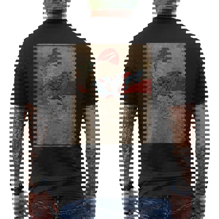 ヴィンテージ 日本の妖怪鬼 幽霊 ゴースト メンズTシャツ バックプリント