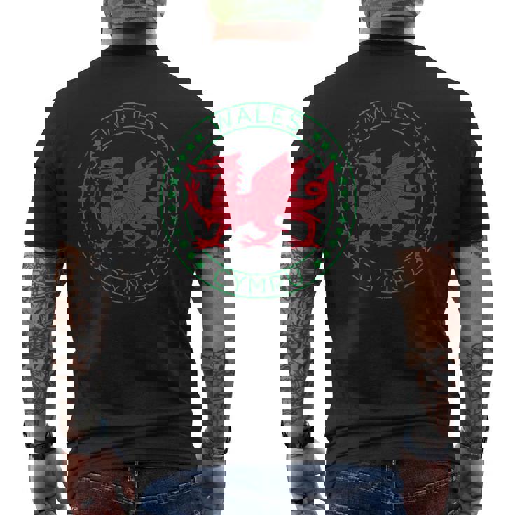 ヴィンテージウェールズラグビー ウェールズラグビー メンズTシャツ バックプリント