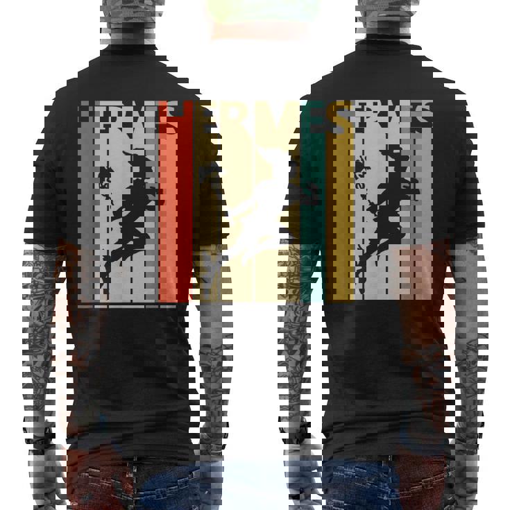 ヴィンテージギリシャ神エルメス メンズTシャツ バックプリント