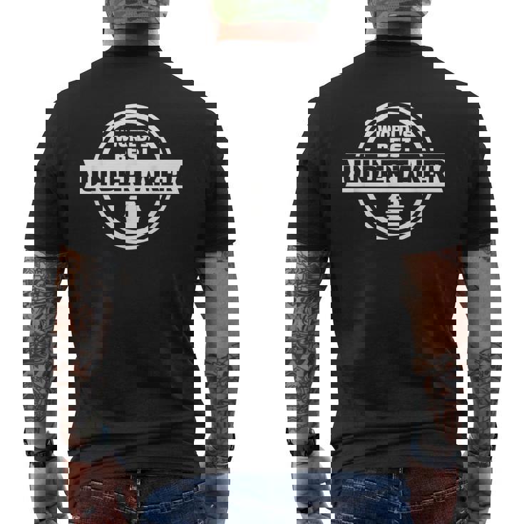 世界最高のアンダーテイカー メンズTシャツ バックプリント