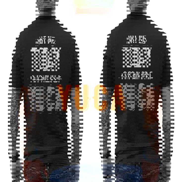 今日はたくさんのユカが必要だ-面白いユカ メンズTシャツ バックプリント