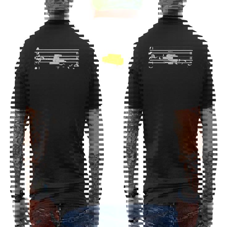 作曲家 クラシック音楽 ギフト 音楽 楽譜 ジョーク バッハ モーツァルト ベートーベン ショパン おもしろ 音楽好き メンズTシャツ バックプリント