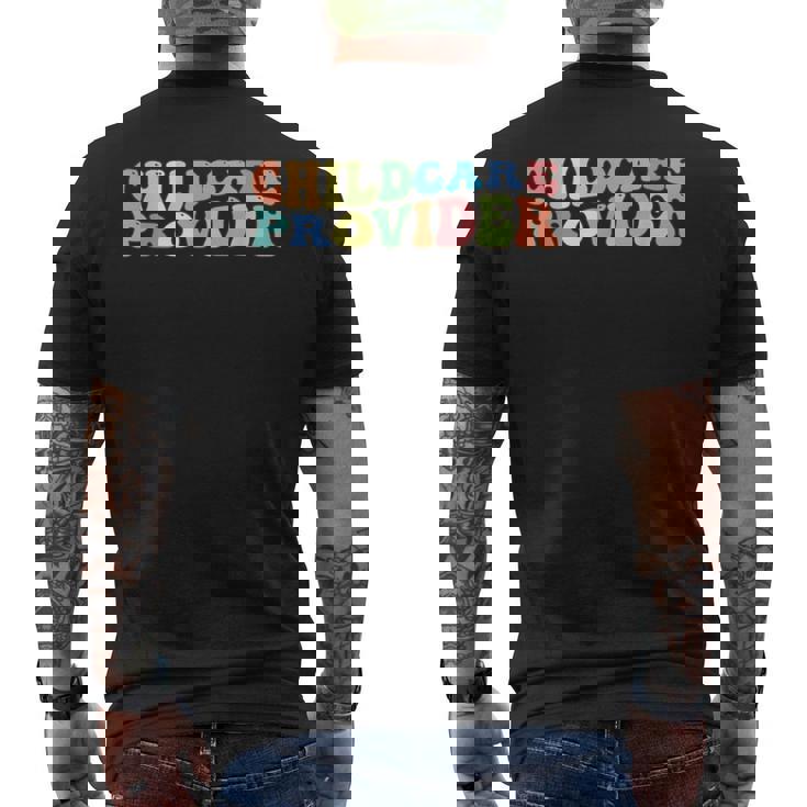 保育士 保育士 メンズTシャツ バックプリント