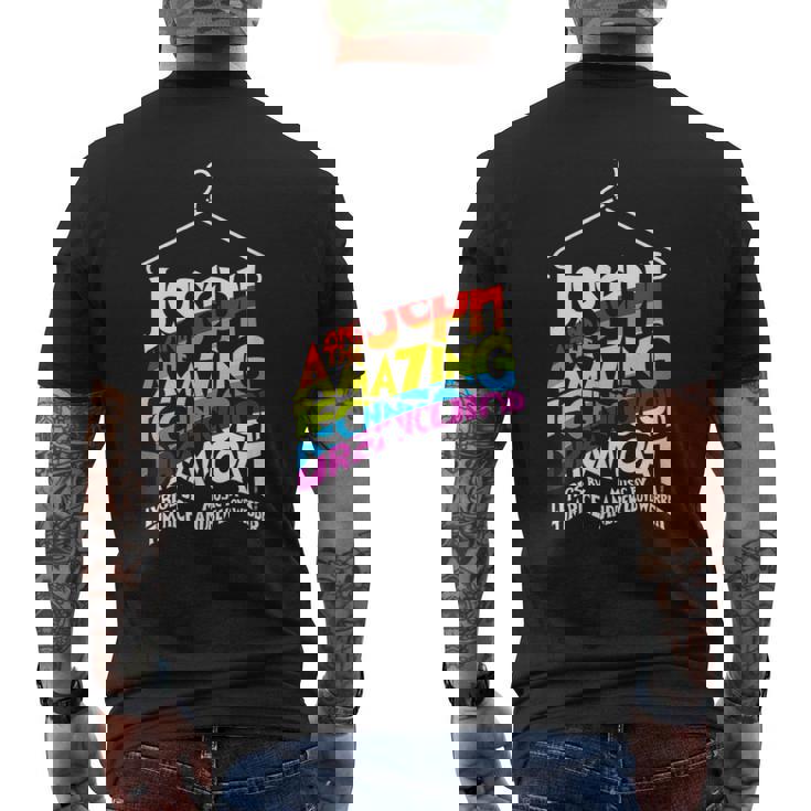 公式「Joseph And The Amazing Technicolor Dreamcoat」 メンズTシャツ バックプリント