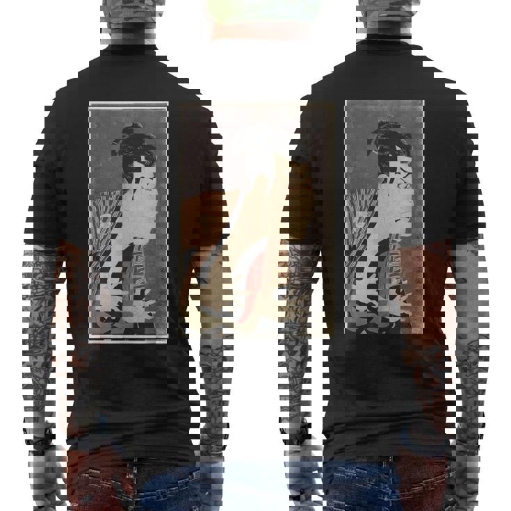 写楽《浮世絵》歌舞伎【日本・世界の名画】日本画 和柄 美術館アート メンズTシャツ バックプリント