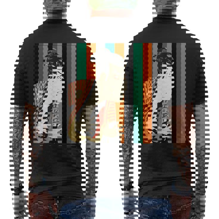 写楽《浮世絵》歌舞伎（定式幕・3色）【日本・世界の名画】日本画 和柄 美術館アート メンズTシャツ バックプリント