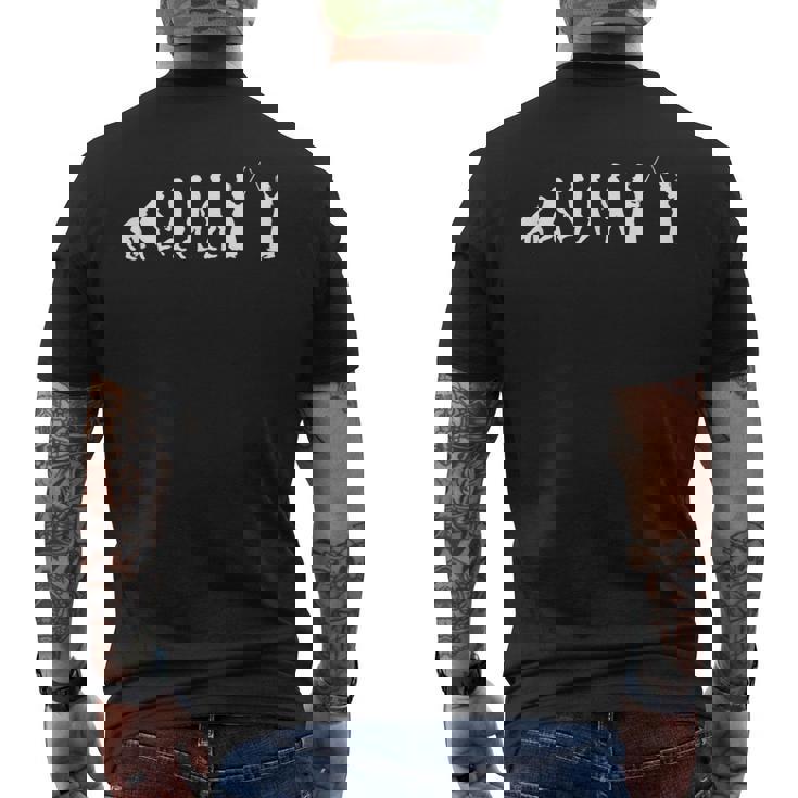 剣道進化 メンズTシャツ バックプリント