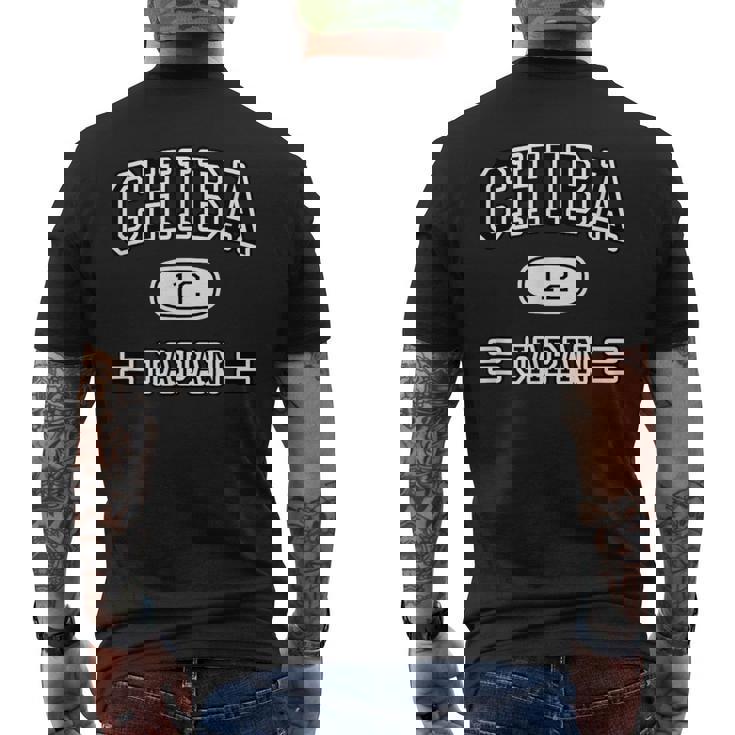 千葉 Chiba【チームユニフォーム】Jimo-T ジモティ 地元愛 お土産 面白い かっこいい メンズTシャツ バックプリント