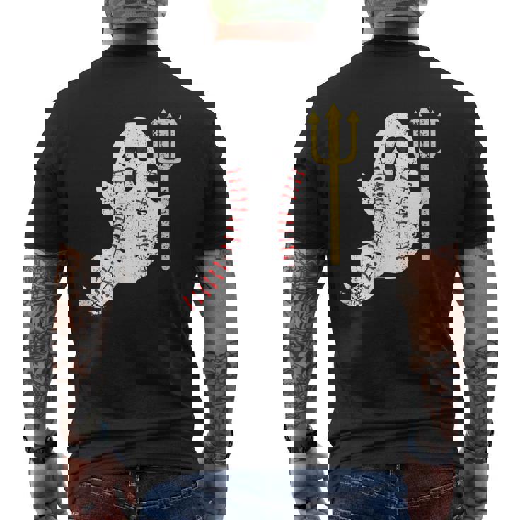 千賀 滉大 お化けフォークkodaienga Ghost Fork メンズTシャツ バックプリント