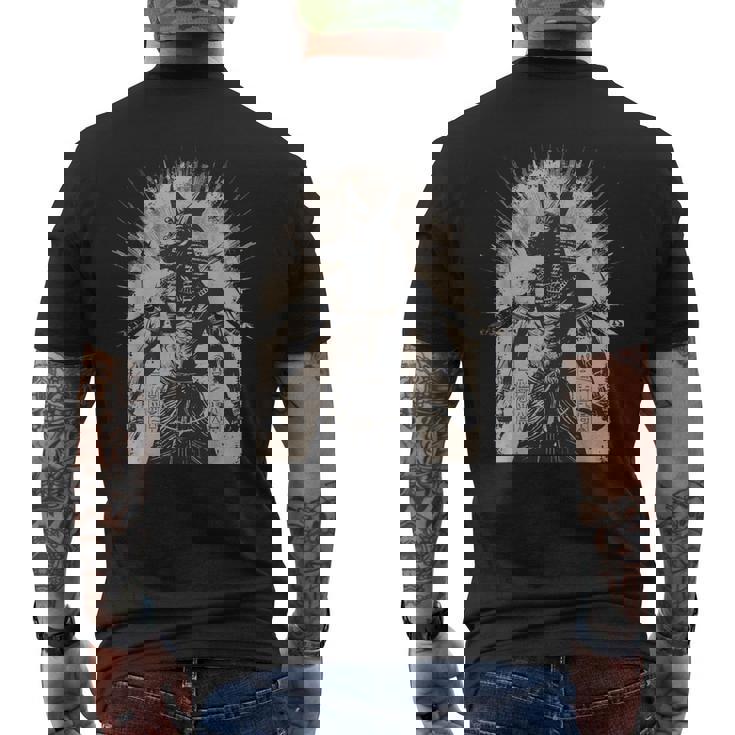 古代エジプト神アヌビス神話アートヴィンテージ製品。 メンズTシャツ バックプリント