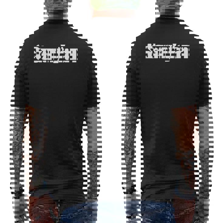 可愛くて愛らしいうさぎのくつろぎタイム メンズTシャツ バックプリント