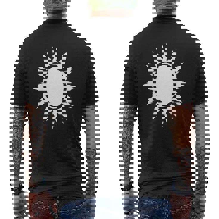 台湾国旗 台湾独立 メンズTシャツ バックプリント