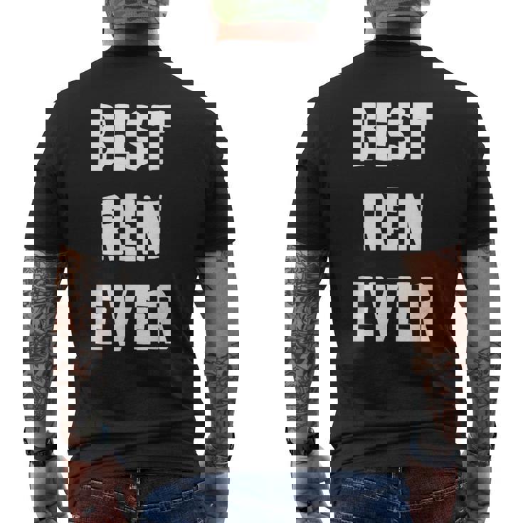 史上最高の Ren メンズTシャツ バックプリント