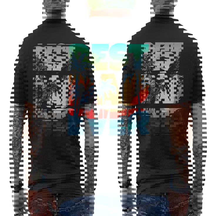 史上最高のお父さん メンズTシャツ バックプリント