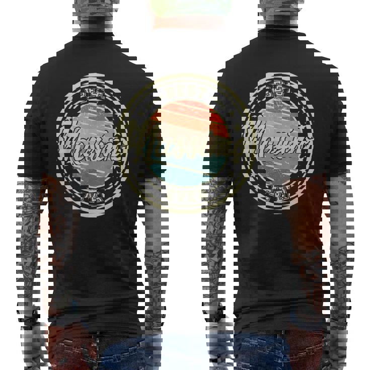 史上最高のマッシモのファーストネームマッシモの面白い言い方 メンズTシャツ バックプリント