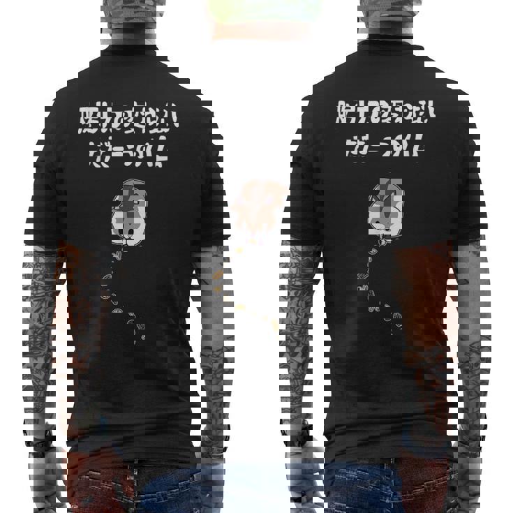 吸引力の変わらないただ一つのハム ハムスター ハムスター好き ネタ ジョーク もじり おもしろ メンズTシャツ バックプリント