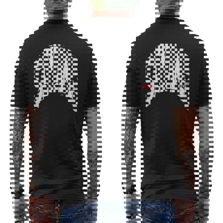 埼玉 市ティ 狭山市 メンズTシャツ バックプリント