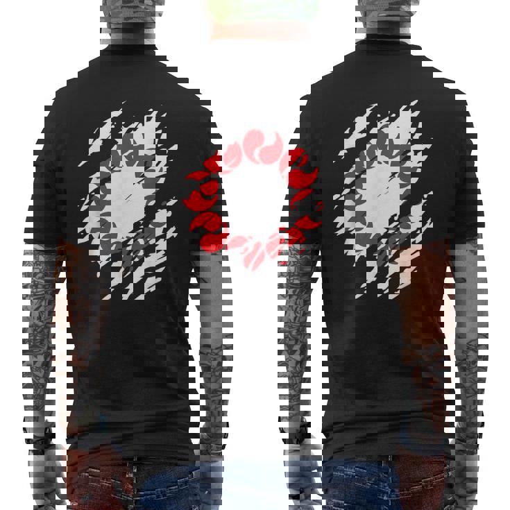 埼玉県旗 メンズTシャツ バックプリント