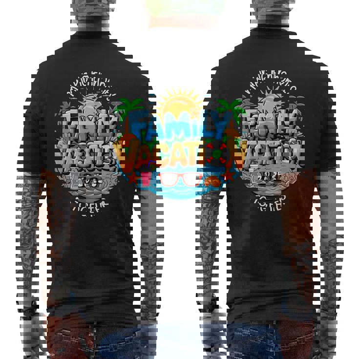 家族旅行2025 一緒に思い出を作る 夏 メンズTシャツ バックプリント