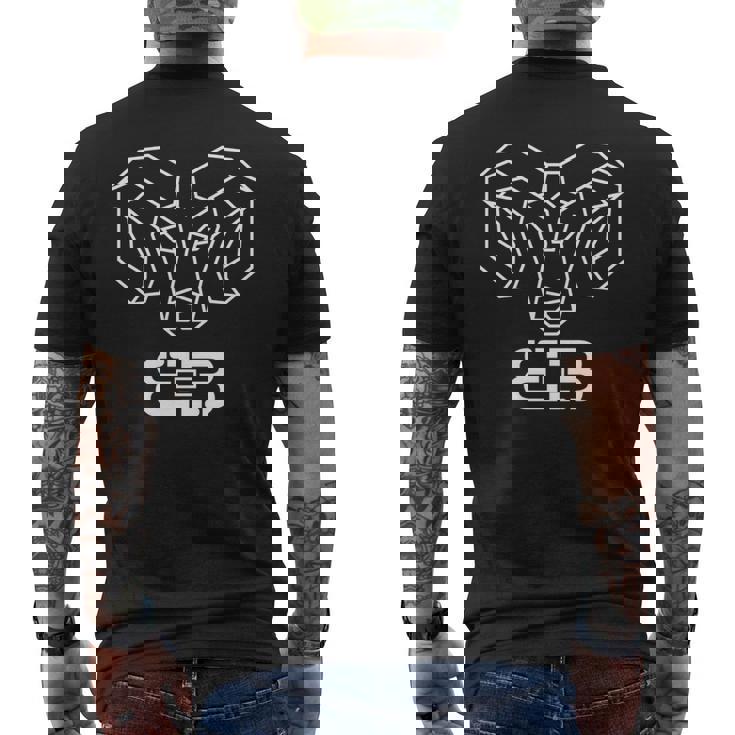 審美的なシャツ抽象的なグラフィックストリートウェアスタイル 長袖tシャツ メンズTシャツ バックプリント