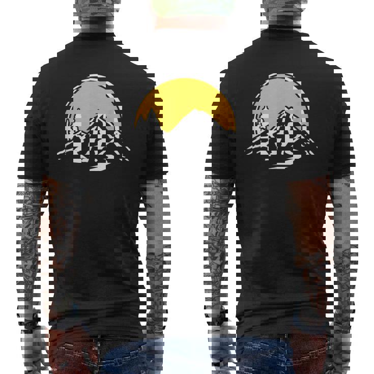 山の日 メンズTシャツ バックプリント