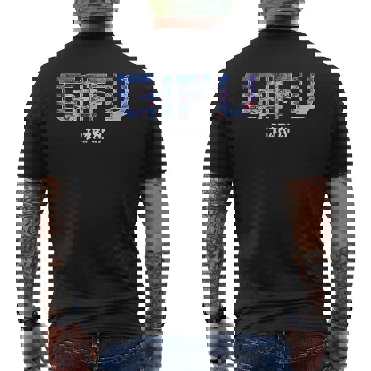 岐阜県 岐阜市 老舗ヴィンテージデザイン メンズTシャツ バックプリント