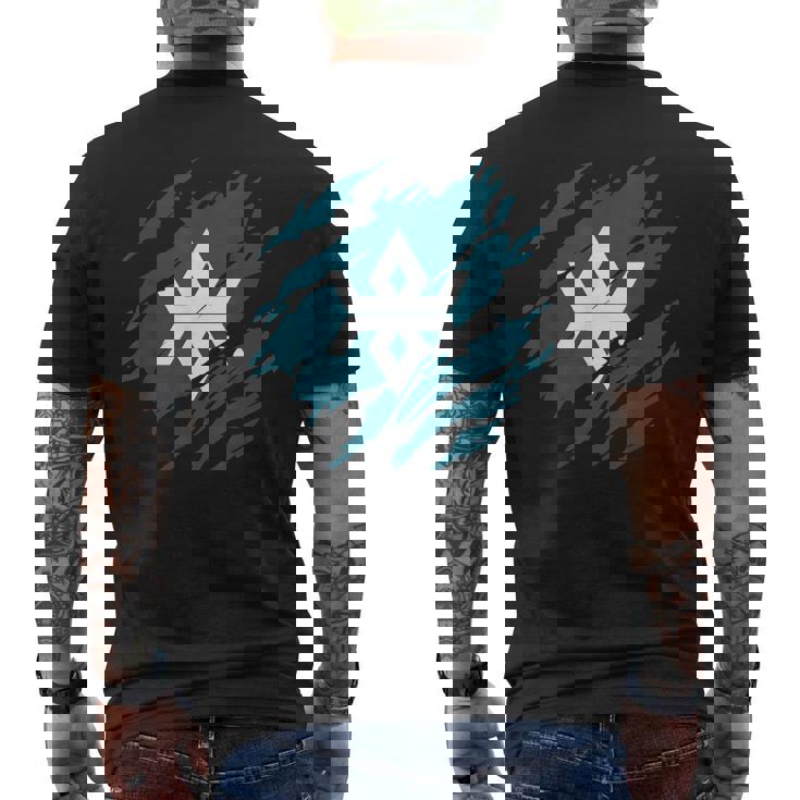 岩手県旗 メンズTシャツ バックプリント