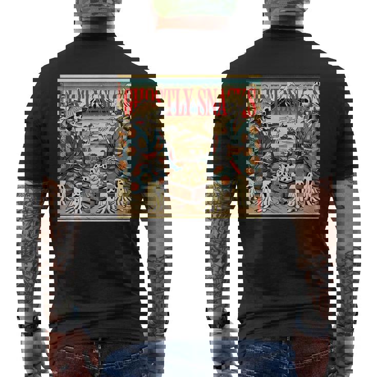 幽霊おやつ メンズTシャツ バックプリント