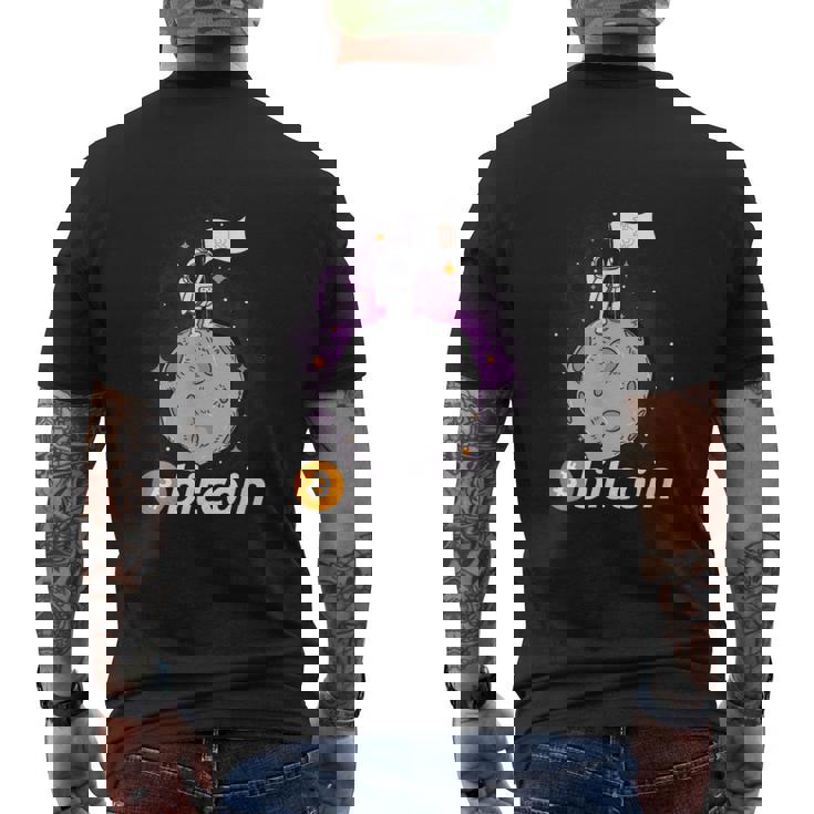 当社が信頼するビットコイン メンズTシャツ バックプリント