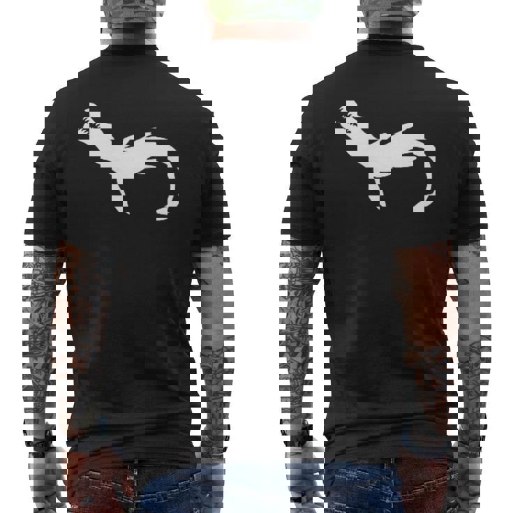 恐竜ポケット ミニマルサルコスクス ヴィンテージ 恐竜隊 メンズTシャツ バックプリント